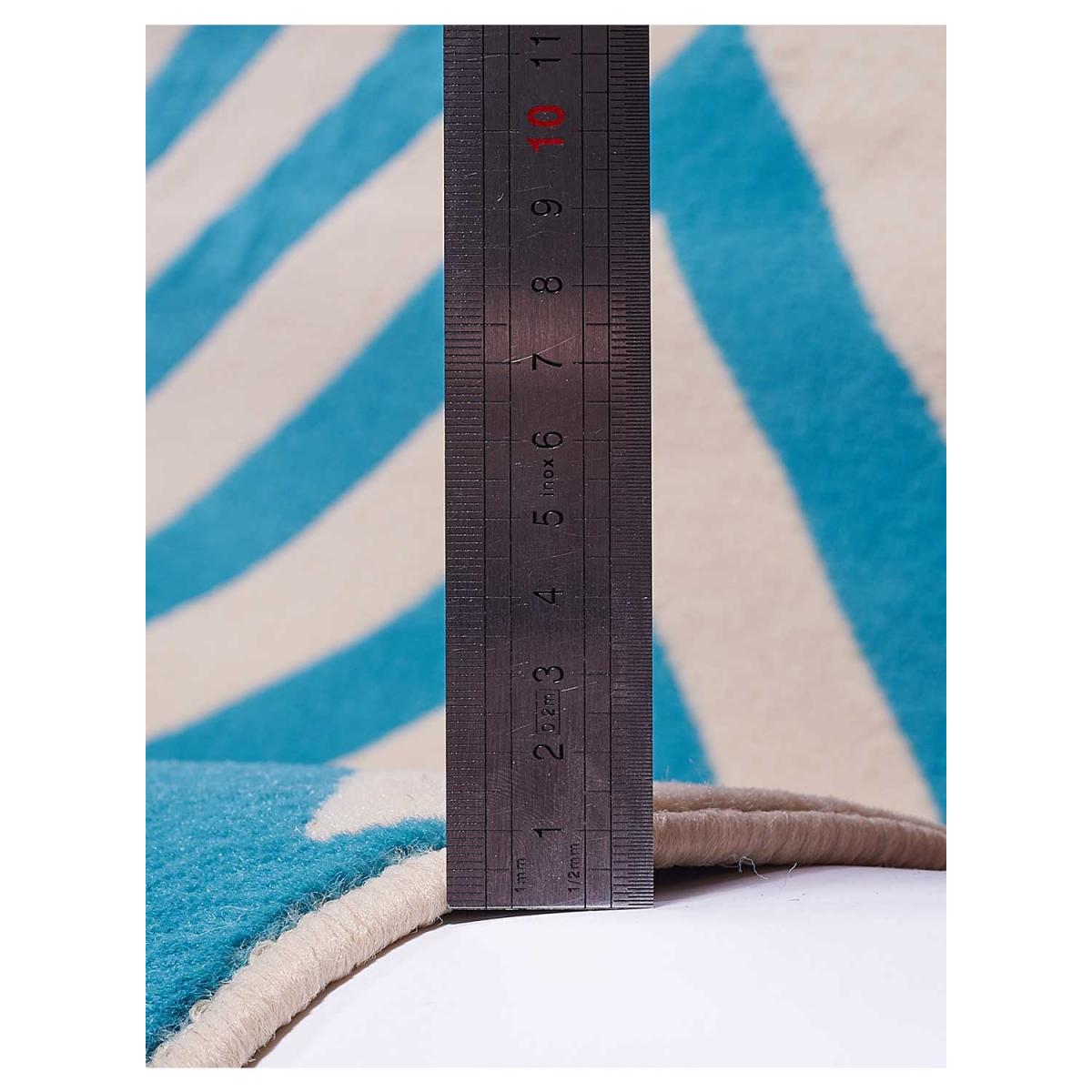 Tapis chambre tissé motif géométrique LYN49 NICE — vue 5