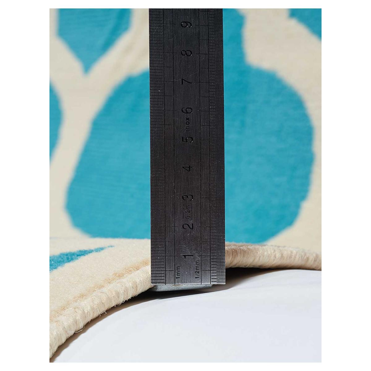 Tapis chambre tissé motif géométrique LYN1 STYLE — vue 5