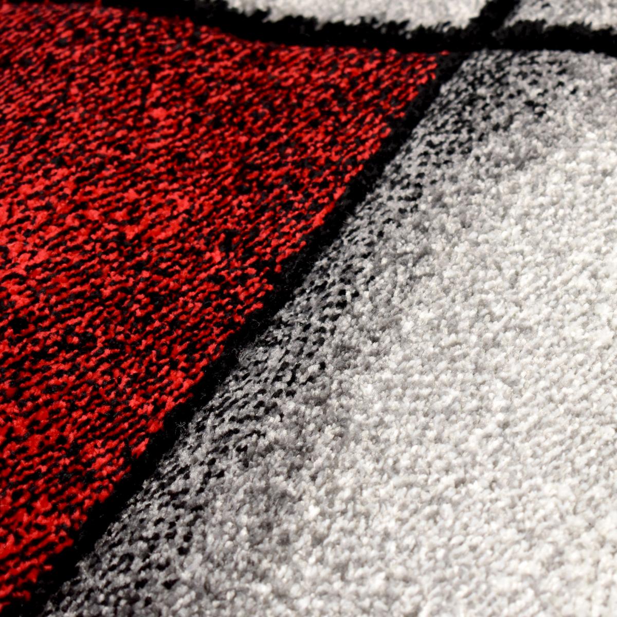 Tapis salon et chambre tissé motif géométrique TRIANGULA — vue 5