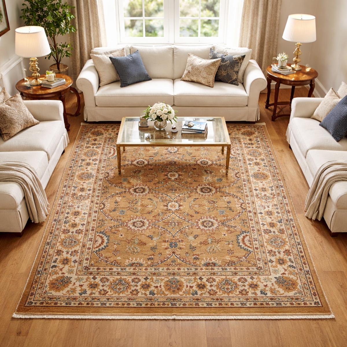 Tapis orient tissé motif traditionnel CHOBAY D — vue 3