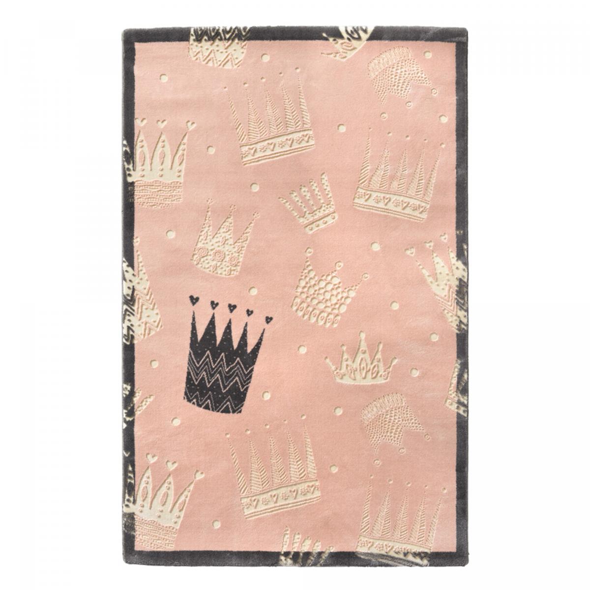 Tapis enfant tissé CROWN