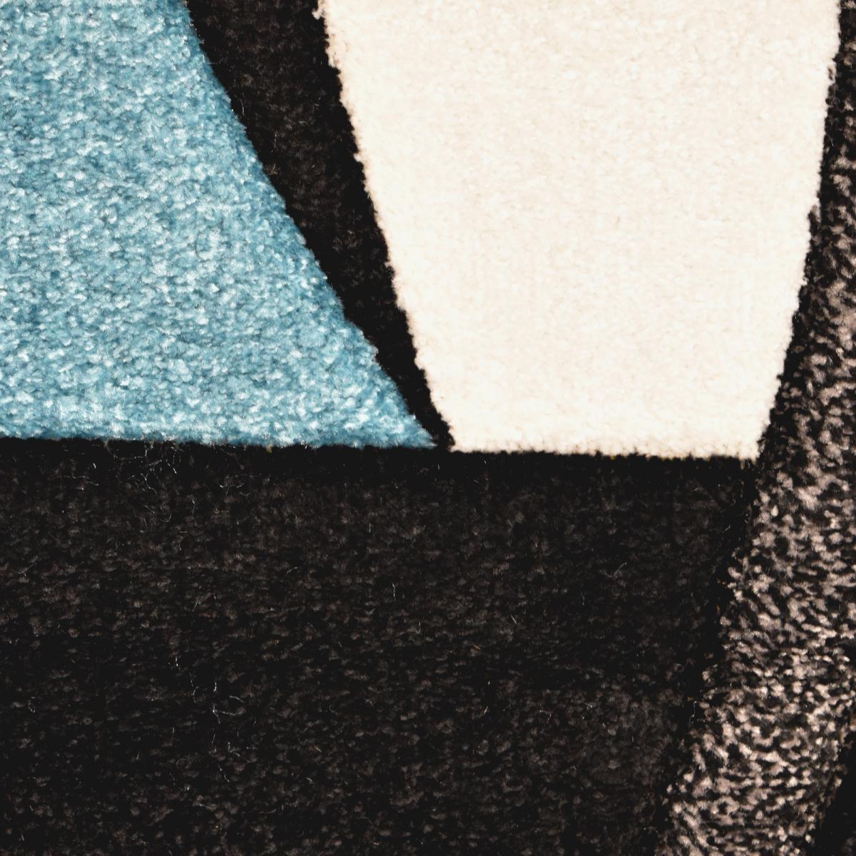 Tapis pour une chambre ou une entrée tissé motif géométrique DIAVIRGULE — vue 6