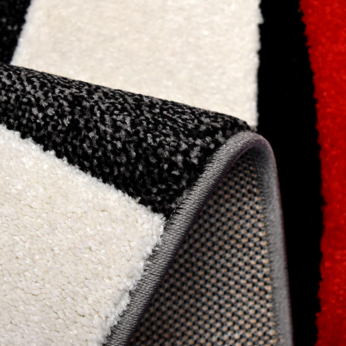 Tapis salon et chambre tissé motif géométrique DI 65 — vue 5