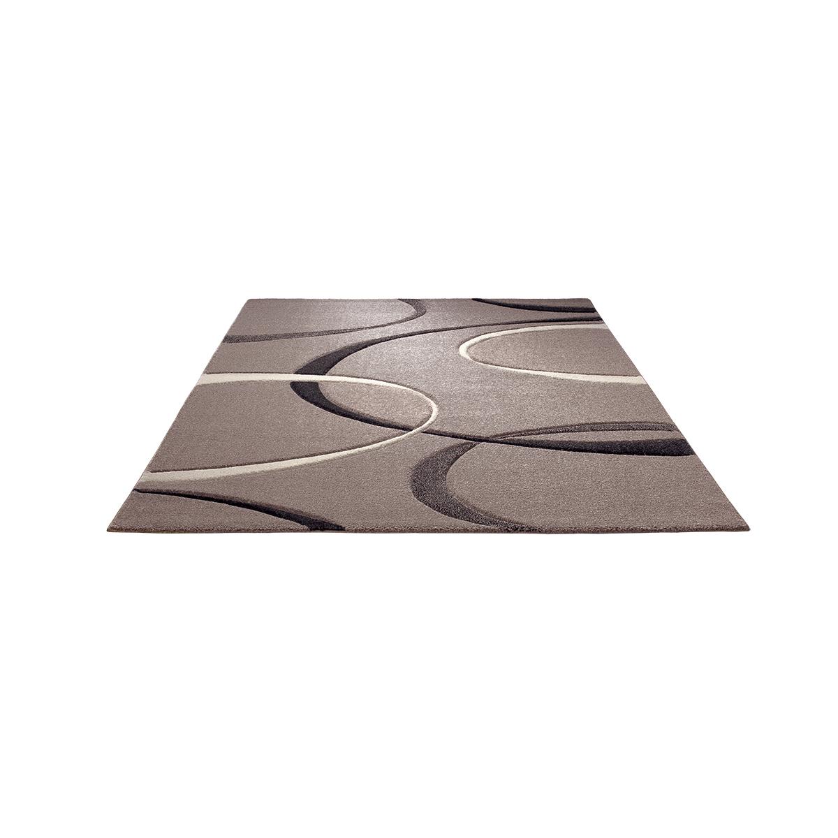 Tapis Chambre tissé motif floral CAMPUS — vue 4