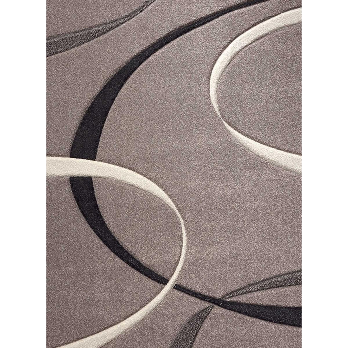 Tapis Chambre tissé motif floral CAMPUS — vue 3