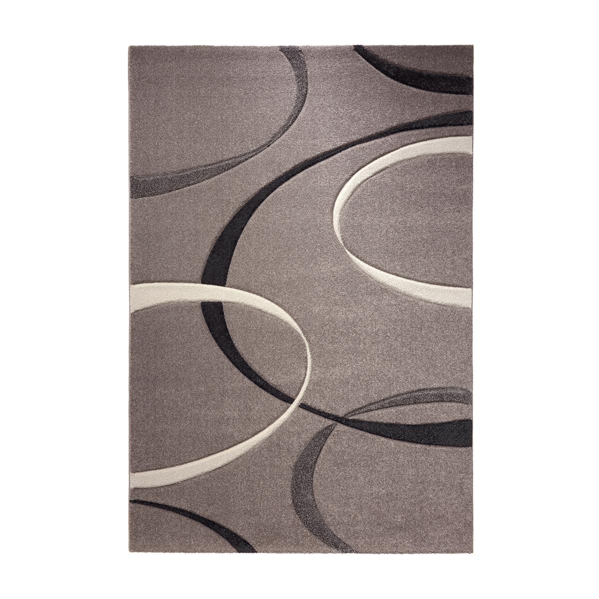 Tapis Chambre tissé motif floral CAMPUS