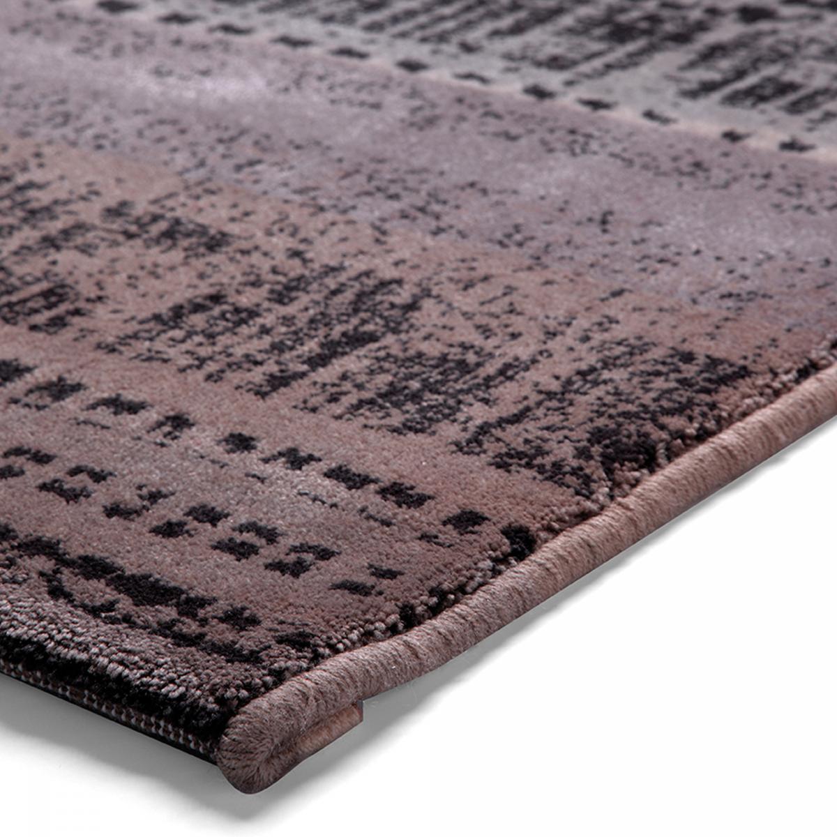 Tapis salon et chambre tissé en acrylique motif faux uni GREDGE — vue 4