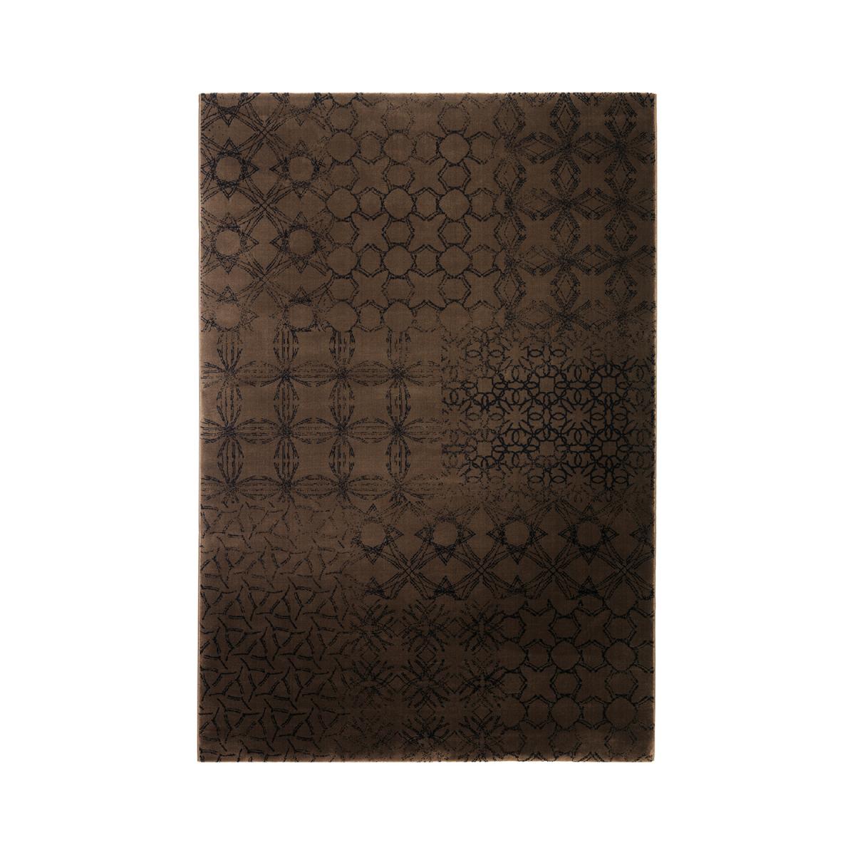 Tapis chambre tissé motif berbère HAMPTONS