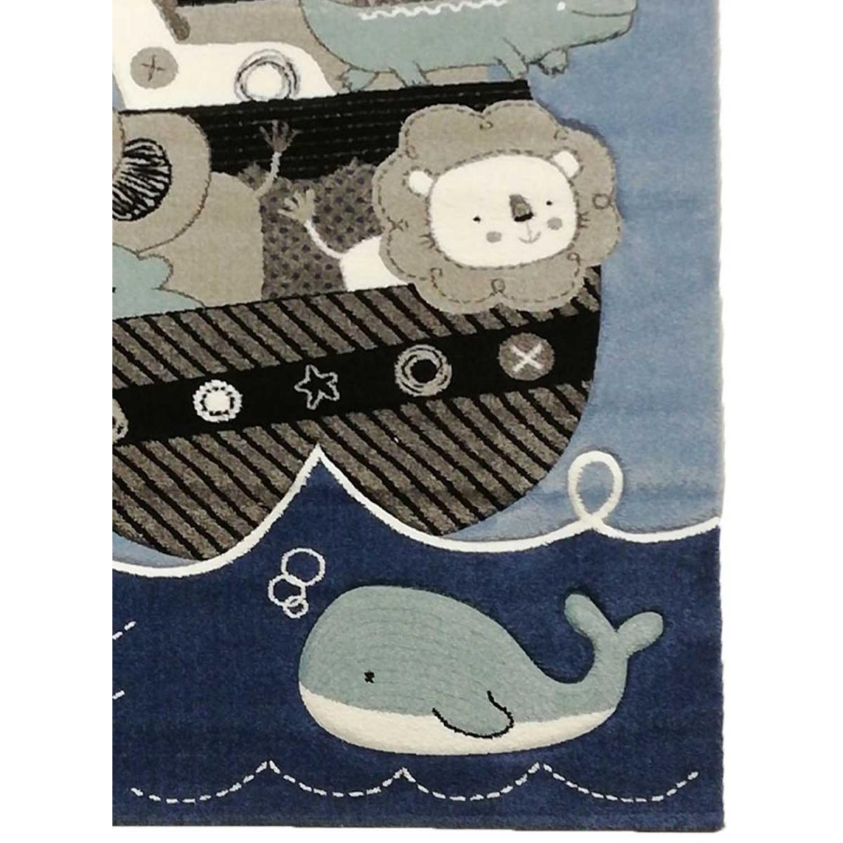 Tapis enfant tissé motif animaux ETELDA — vue 5