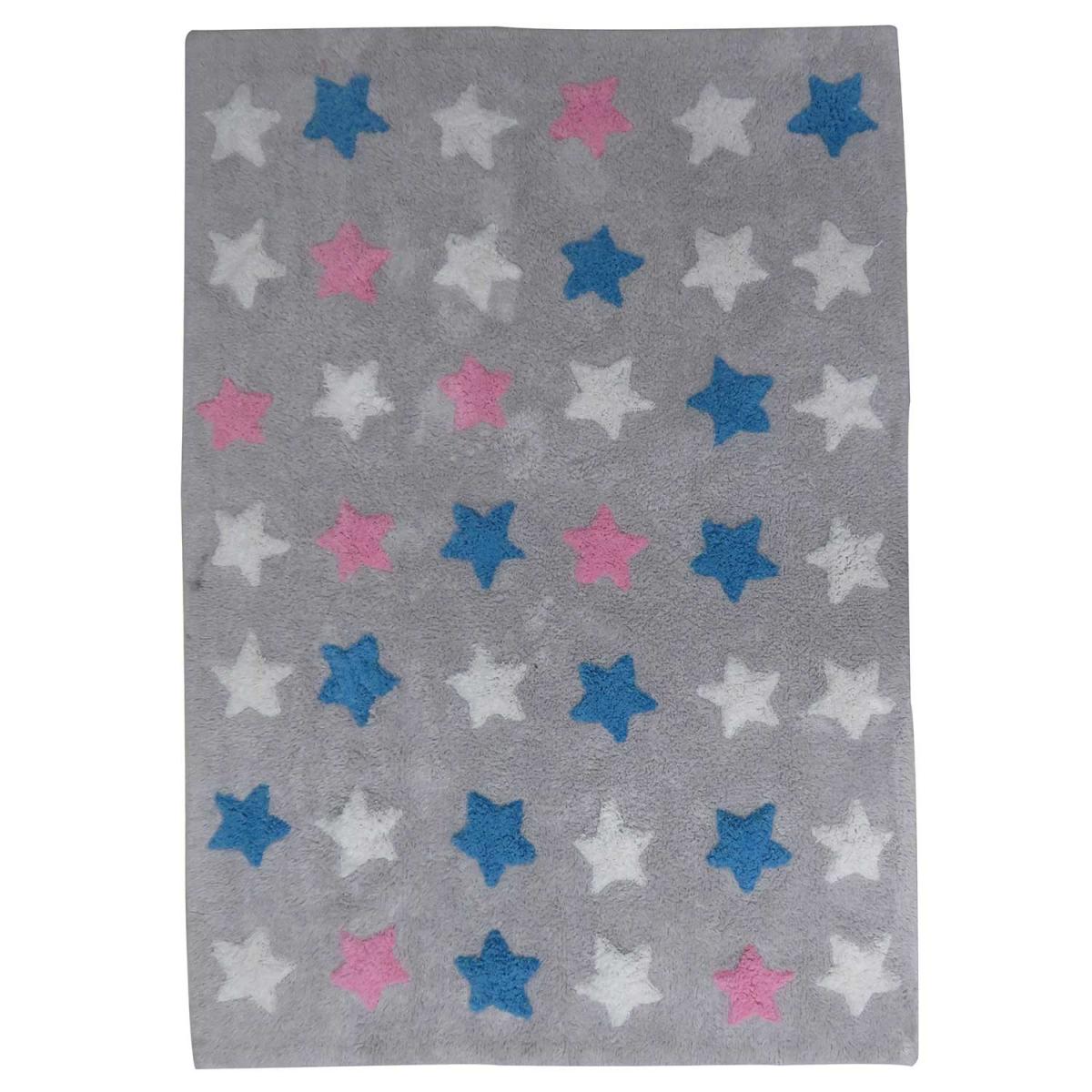 Tapis enfant fait main en coton CETOIL