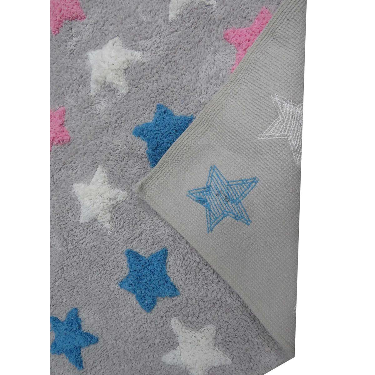 Tapis enfant fait main en coton CETOIL — vue 4