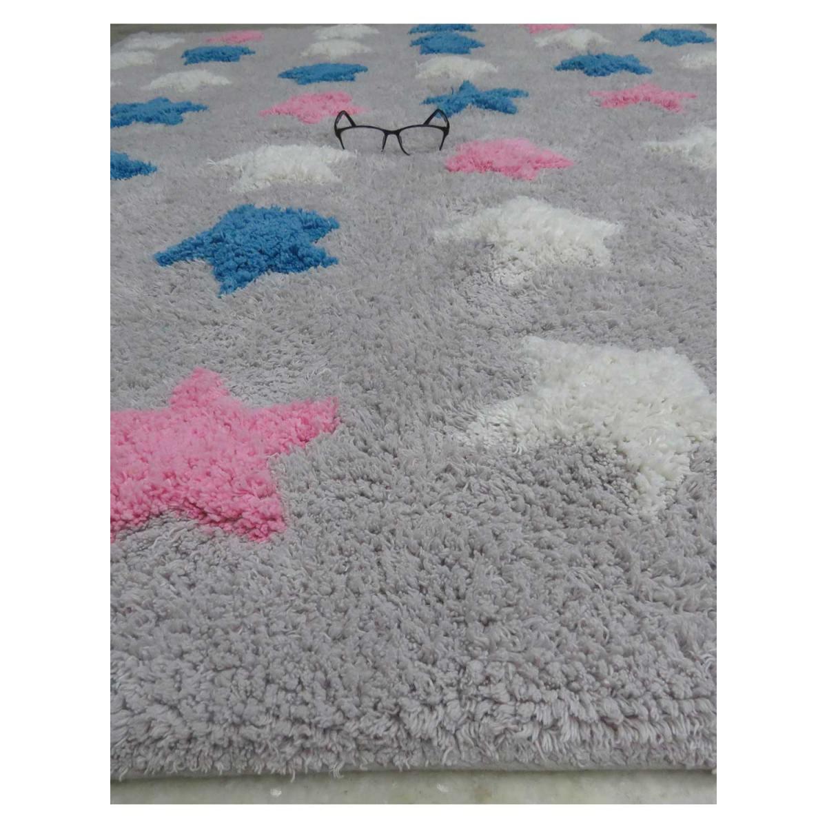 Tapis enfant fait main en coton CETOIL — vue 6