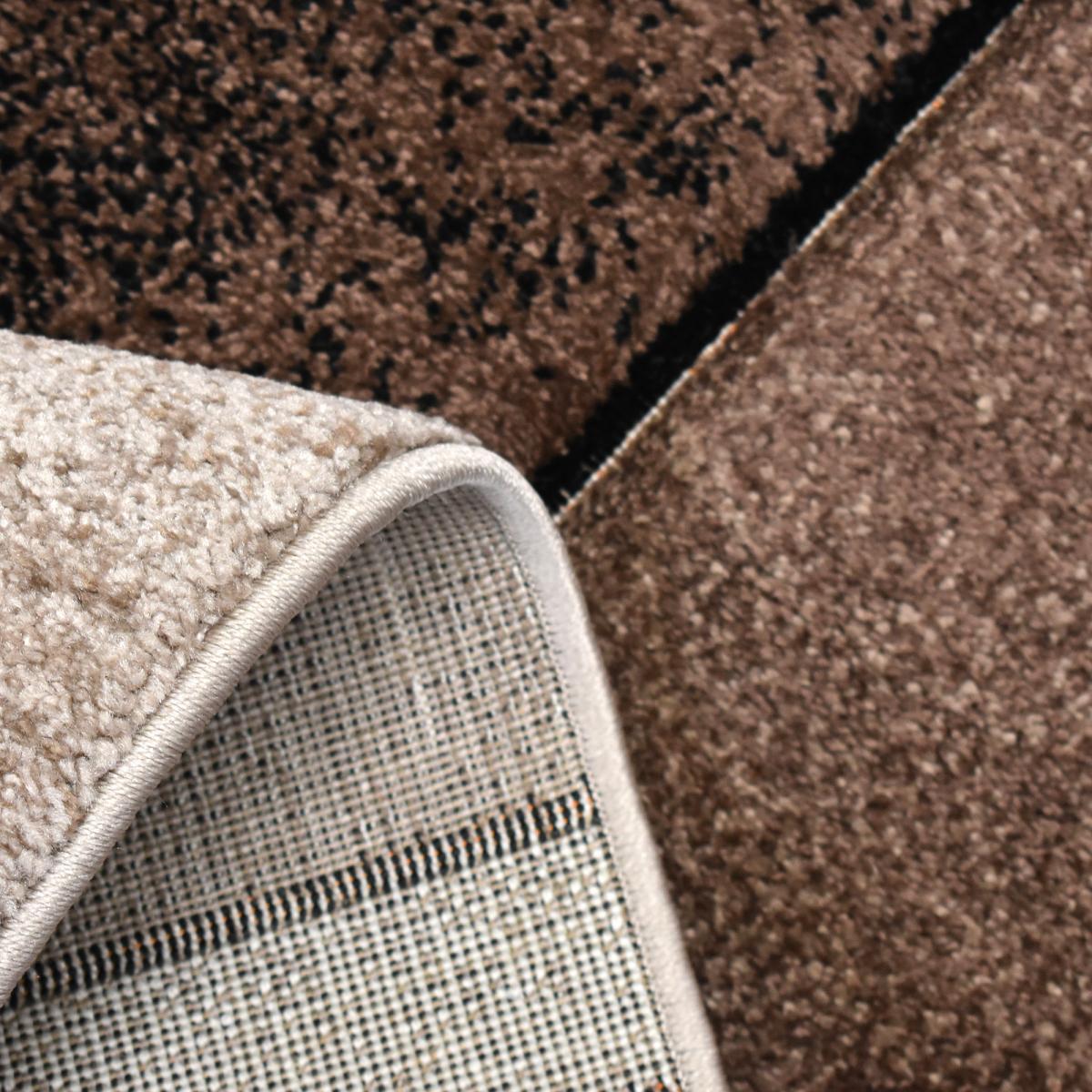 Tapis pour une chambre ou une entrée tissé motif géométrique LYN8 GEOME — vue 4