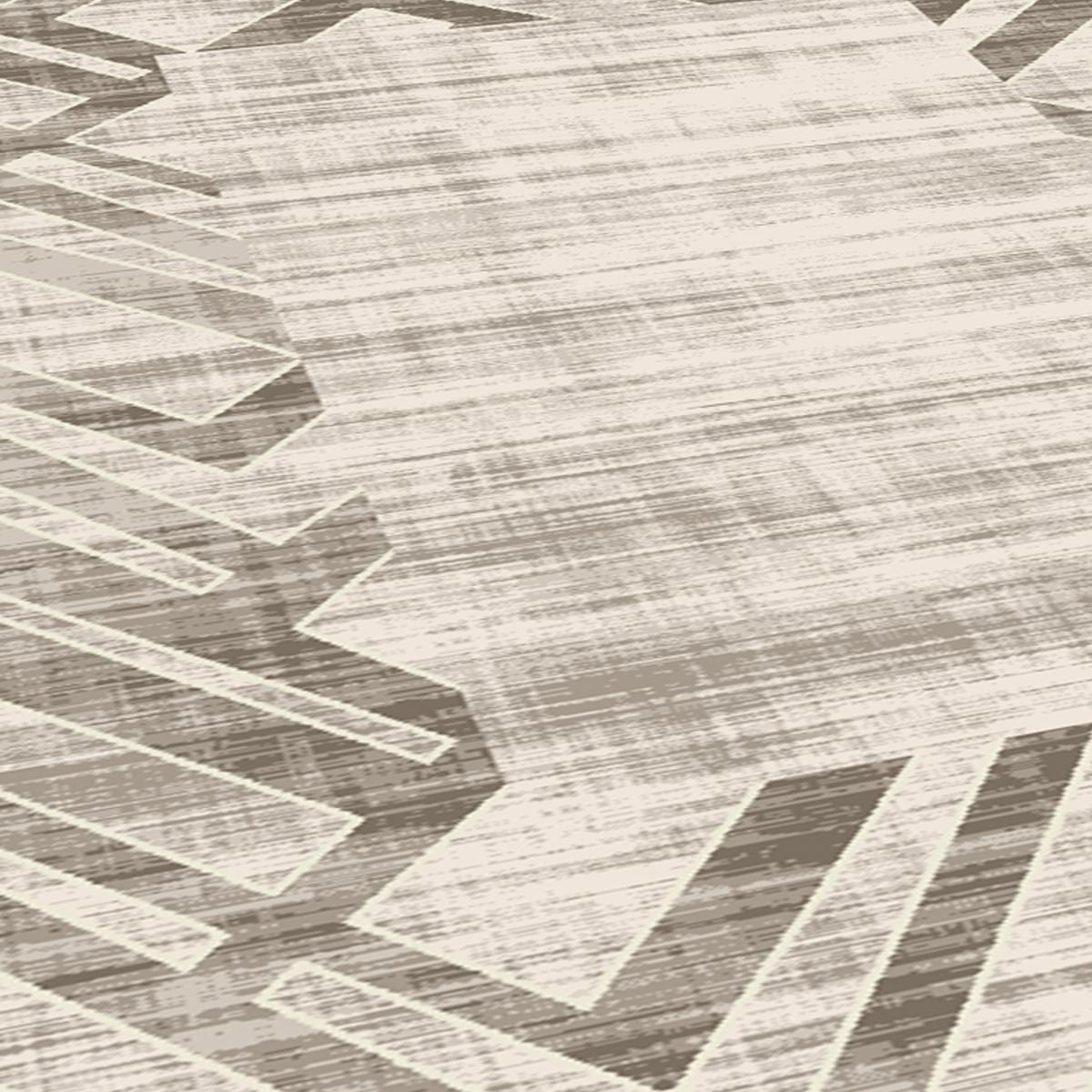 Tapis chambre et chambre tissé motif faux uni LYN7 GIGA — vue 5