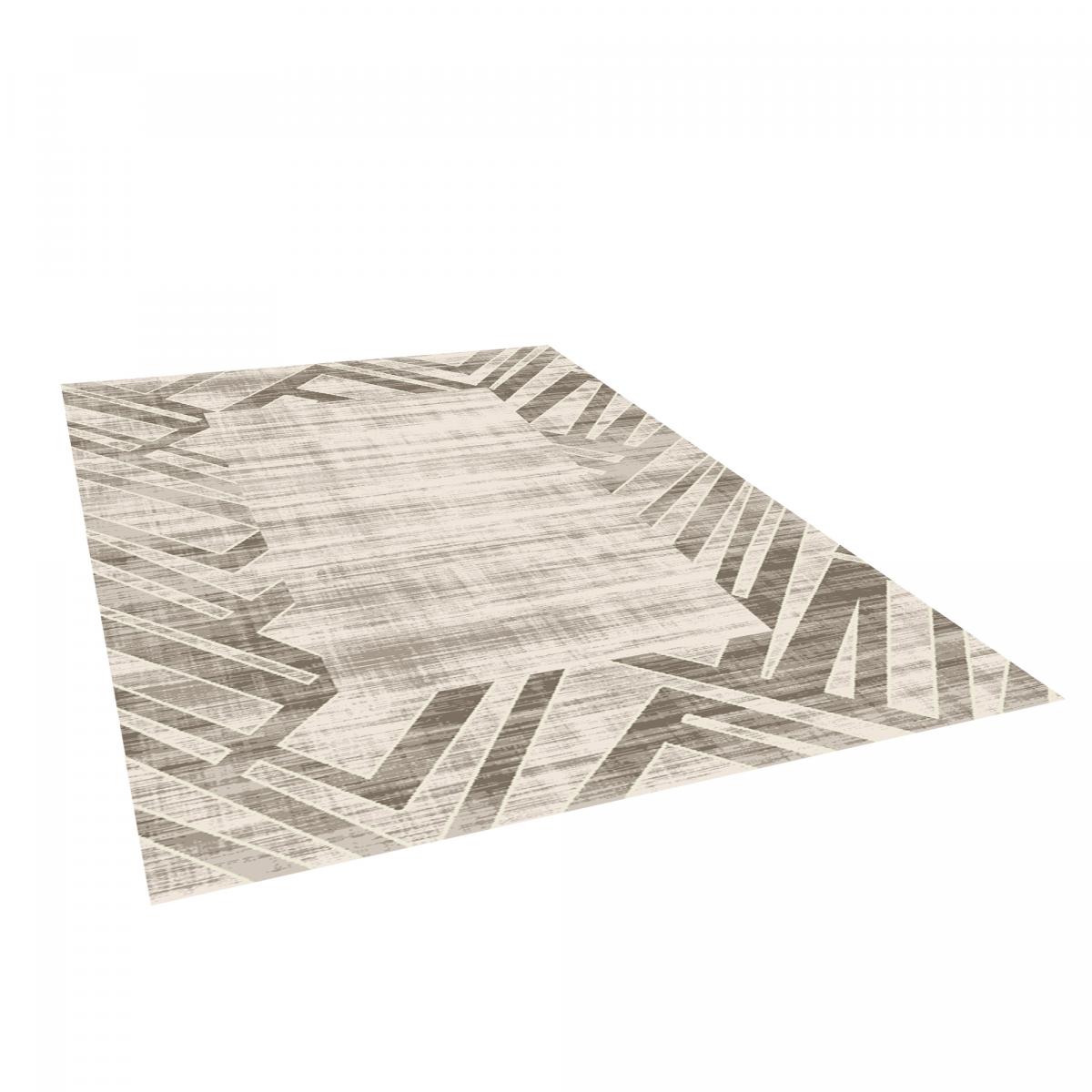 Tapis chambre et chambre tissé motif faux uni LYN7 GIGA — vue 4