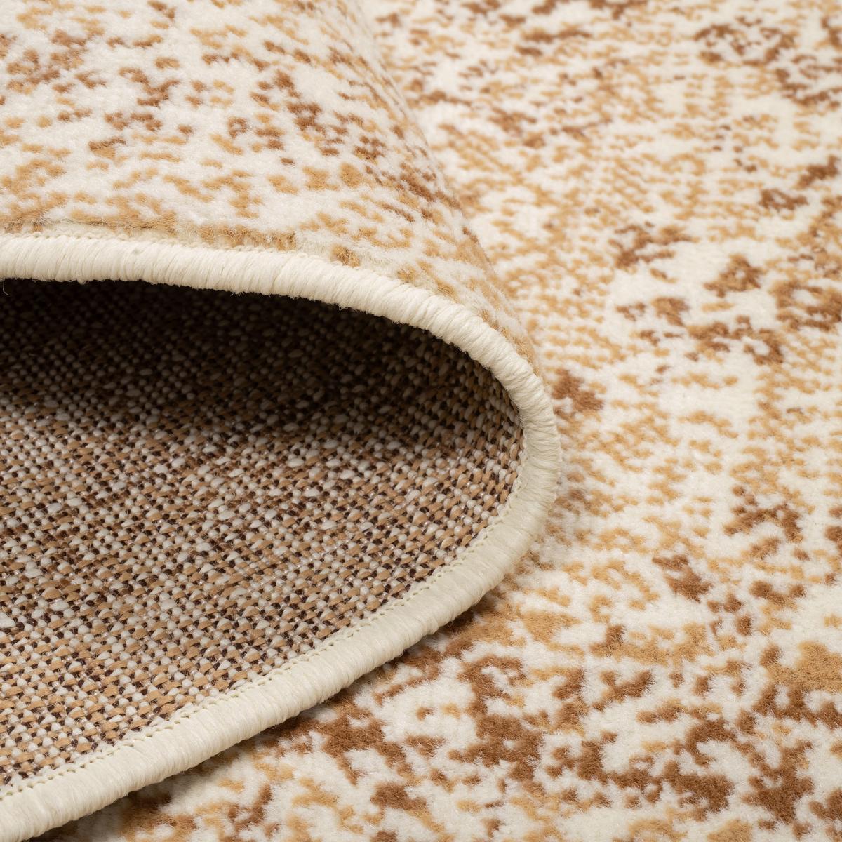 Tapis salon vintage patiné, design élégant intemporel LYN1 VON — vue 6