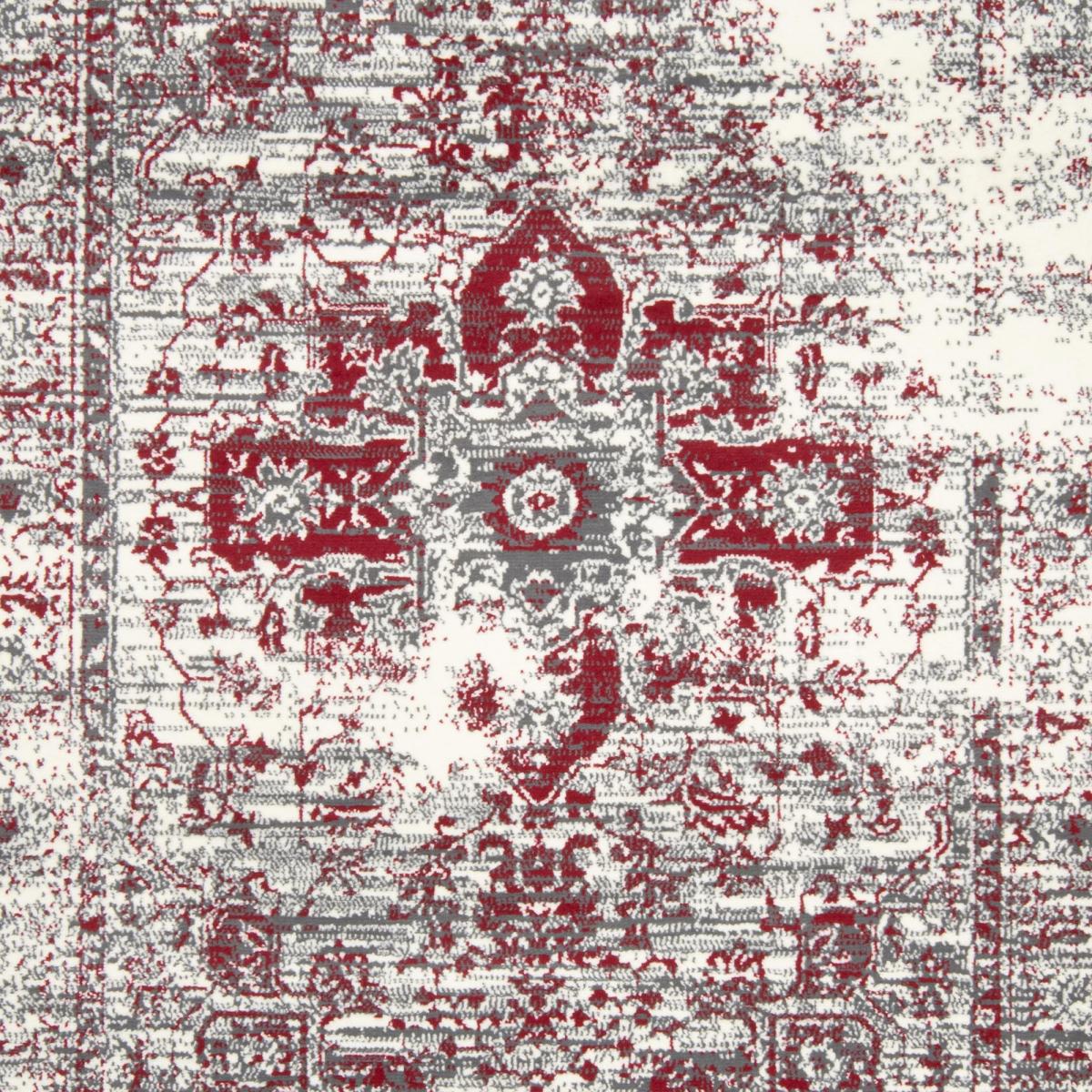Tapis salon motif oriental vintage, ornements délicats, LYN1 VINT — vue 4