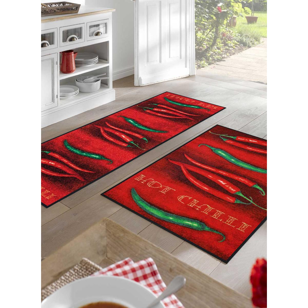 Tapis salon et chambre tissé motif floral HOTIL — vue 4