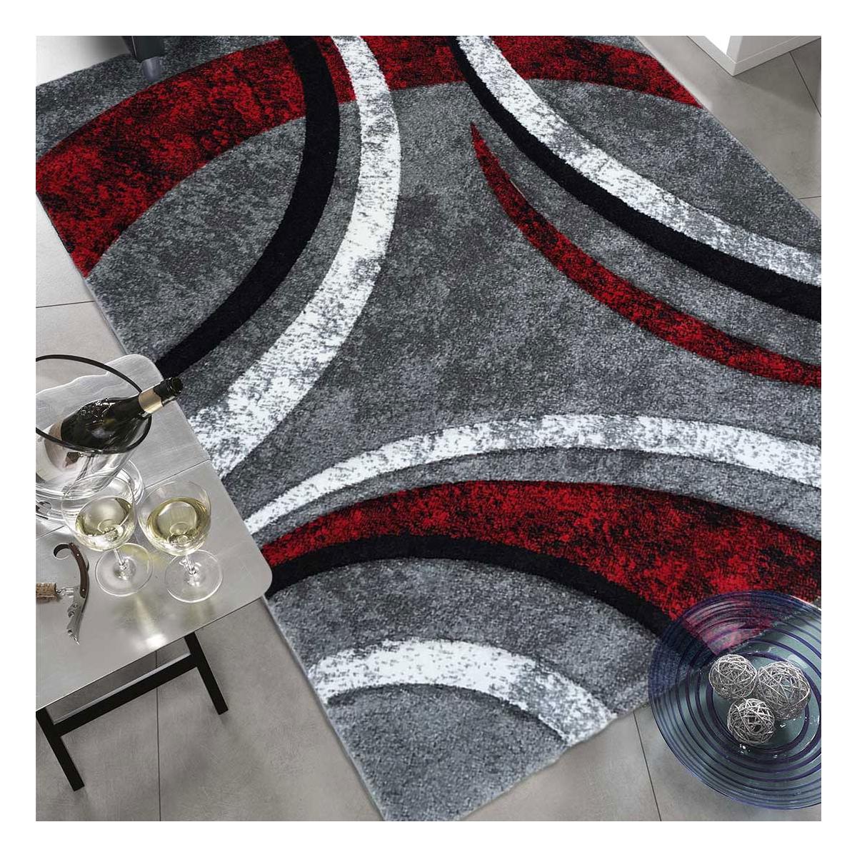 Tapis salon LYN8 HAVANA P en polypropylène doux et soyeux — vue 3