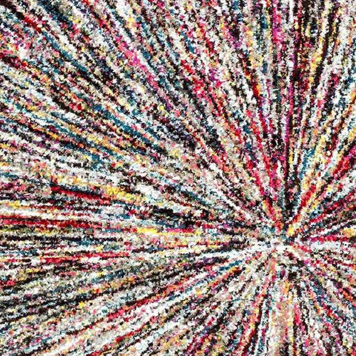 Tapis salon et chambre tissé motif ethnique LYN6 IMPACT — vue 4