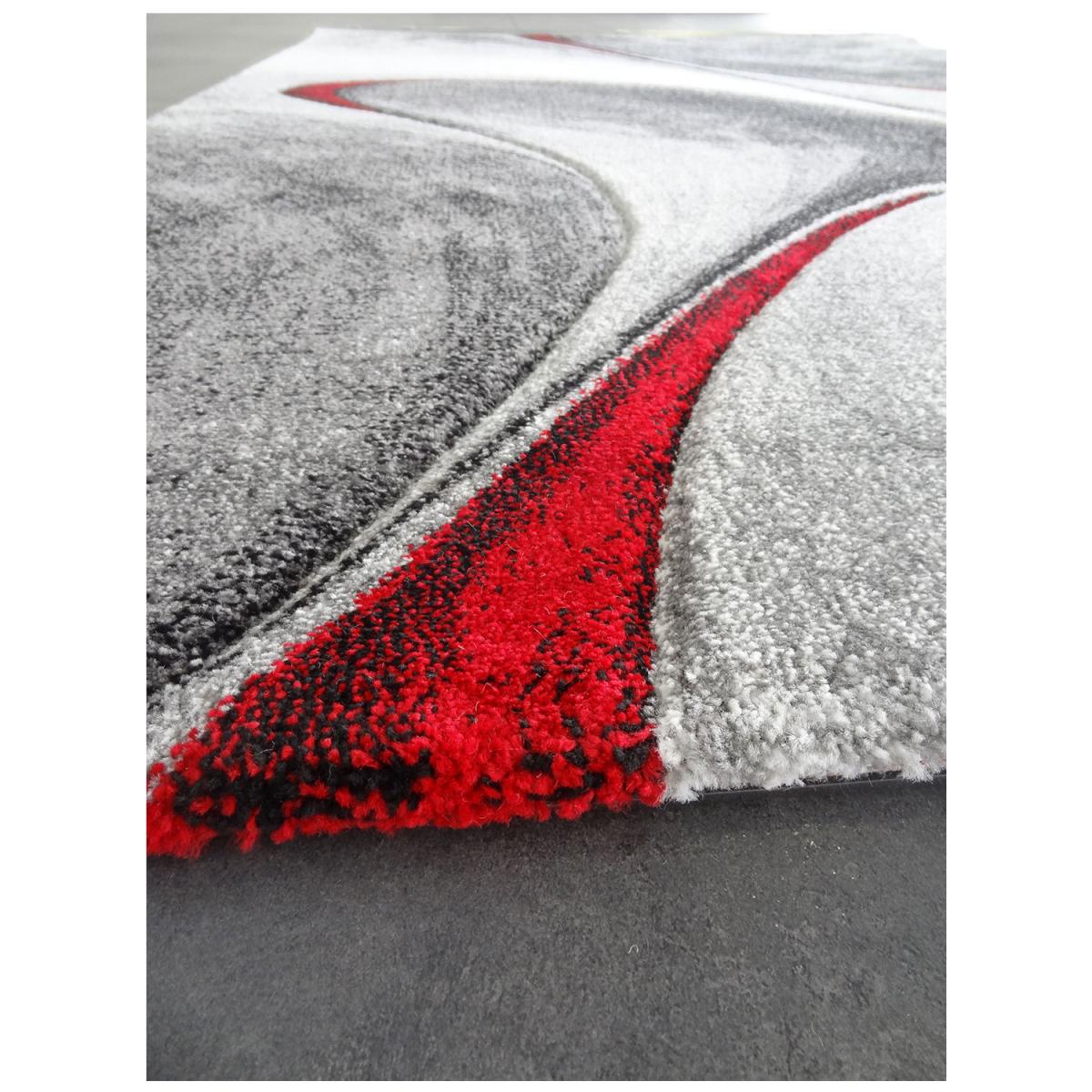 Tapis salon et chambre tissé Motif rond GARCA — vue 4