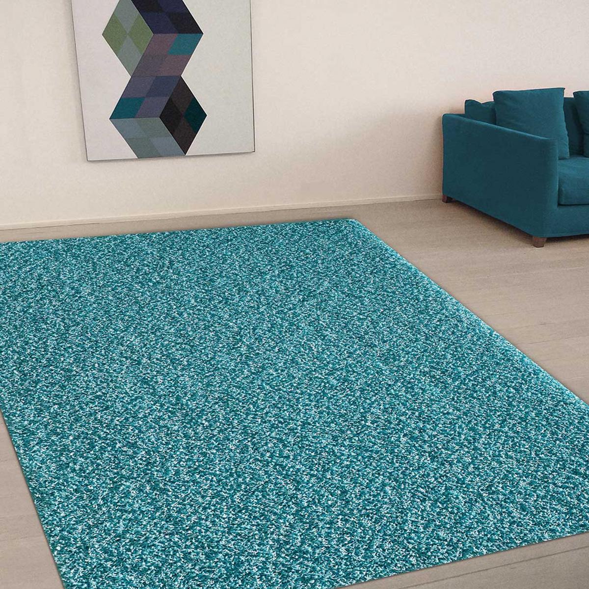 Tapis shaggy tissé motif uni SG LOCA — vue 3