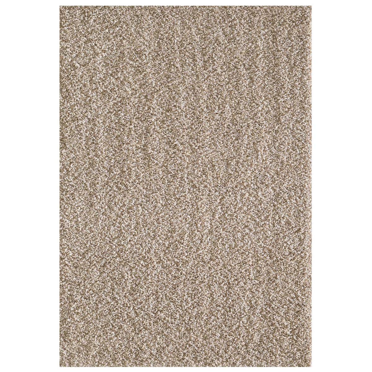 Tapis shaggy tissé motif uni SG LOCA