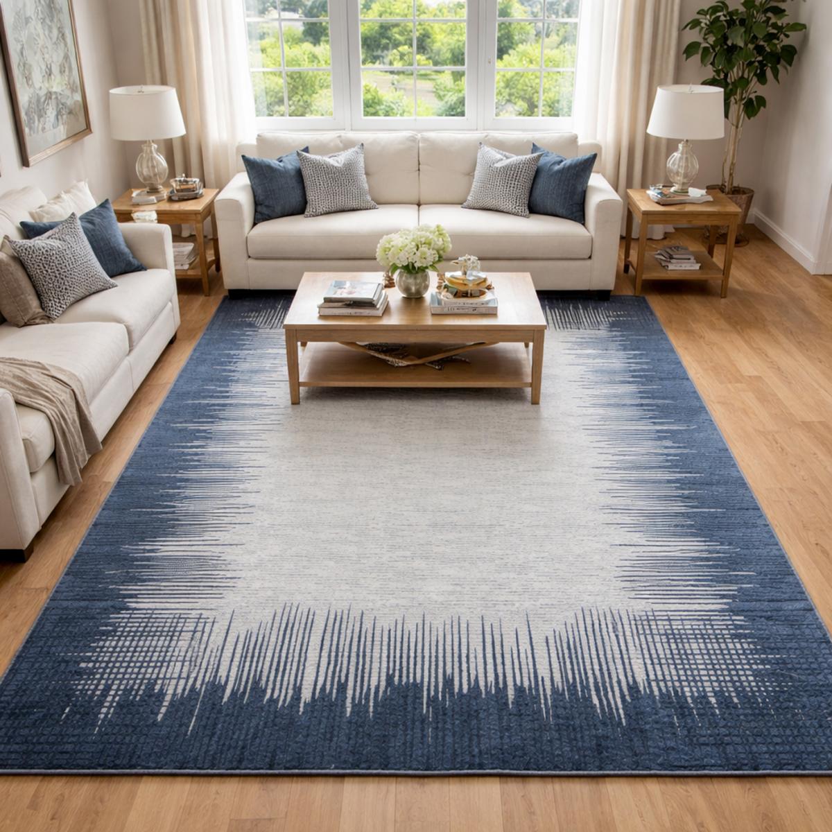 Tapis salon LYN11 FLONA facile d'entretien — vue 3