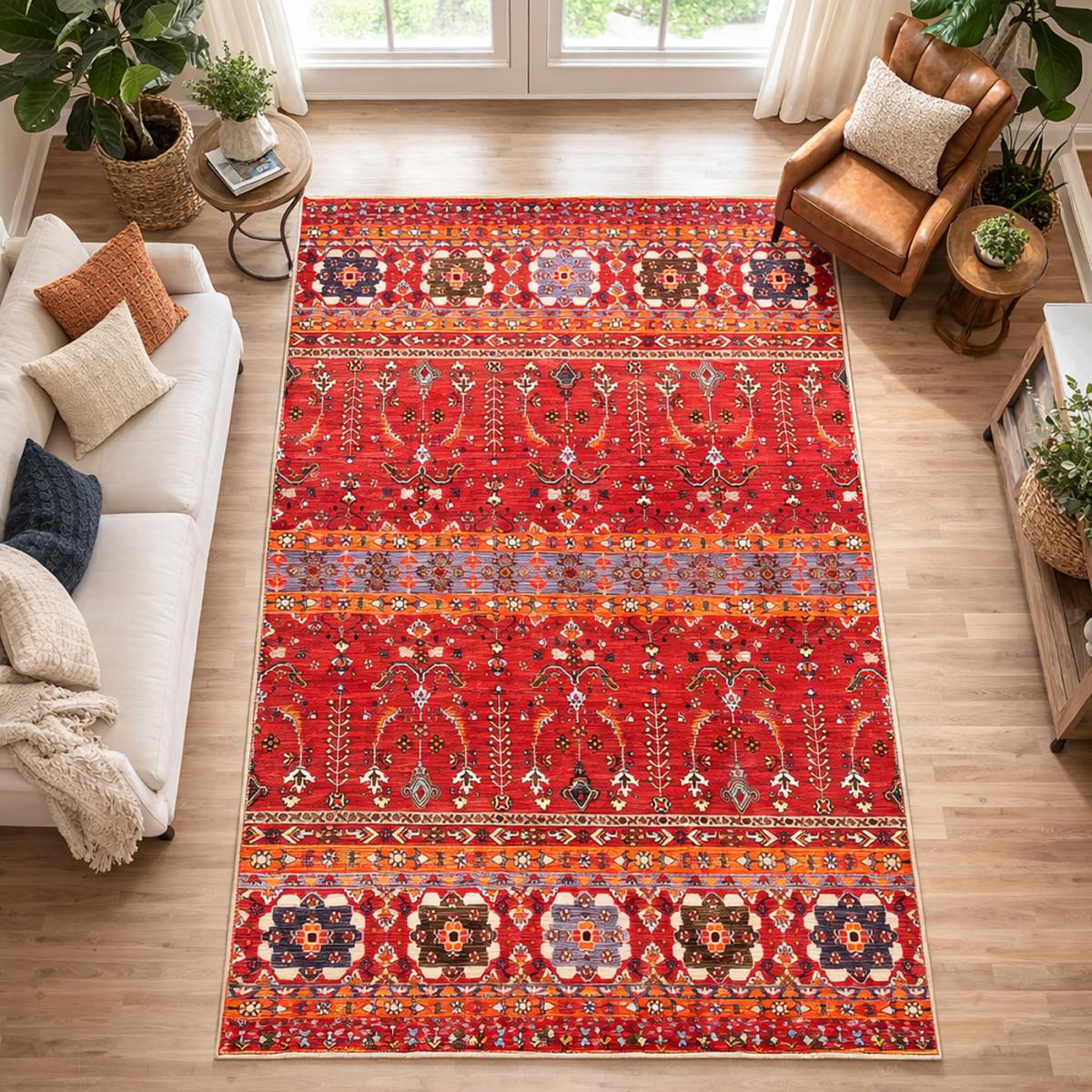 Tapis d'orient LYN11 VINTAGE A facile d'entretien — vue 3