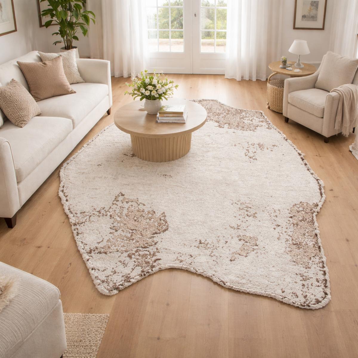 Tapis salon LYN17 ALA kilim, forme originale, Tissé à la main — vue 3