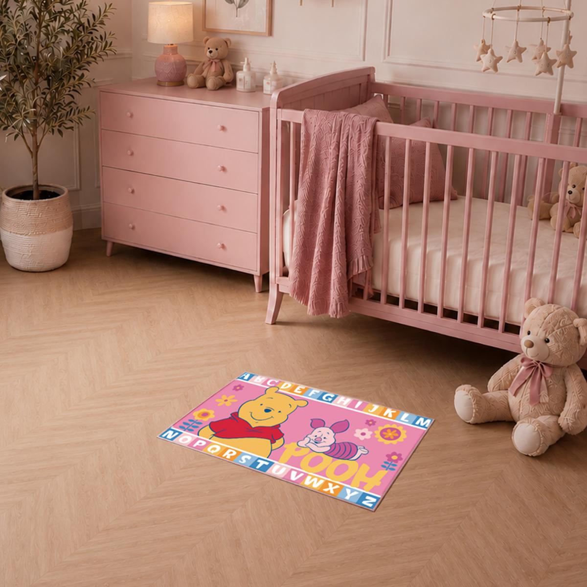 Tapis enfant Lavable 30° motif animaux LYN48 WINNIE L — vue 3