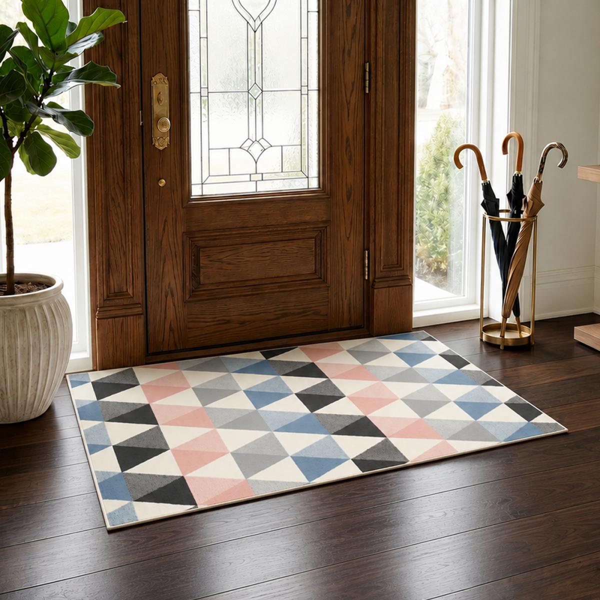Tapis chambre tissé LYN49 PASTELIANGLE — vue 3