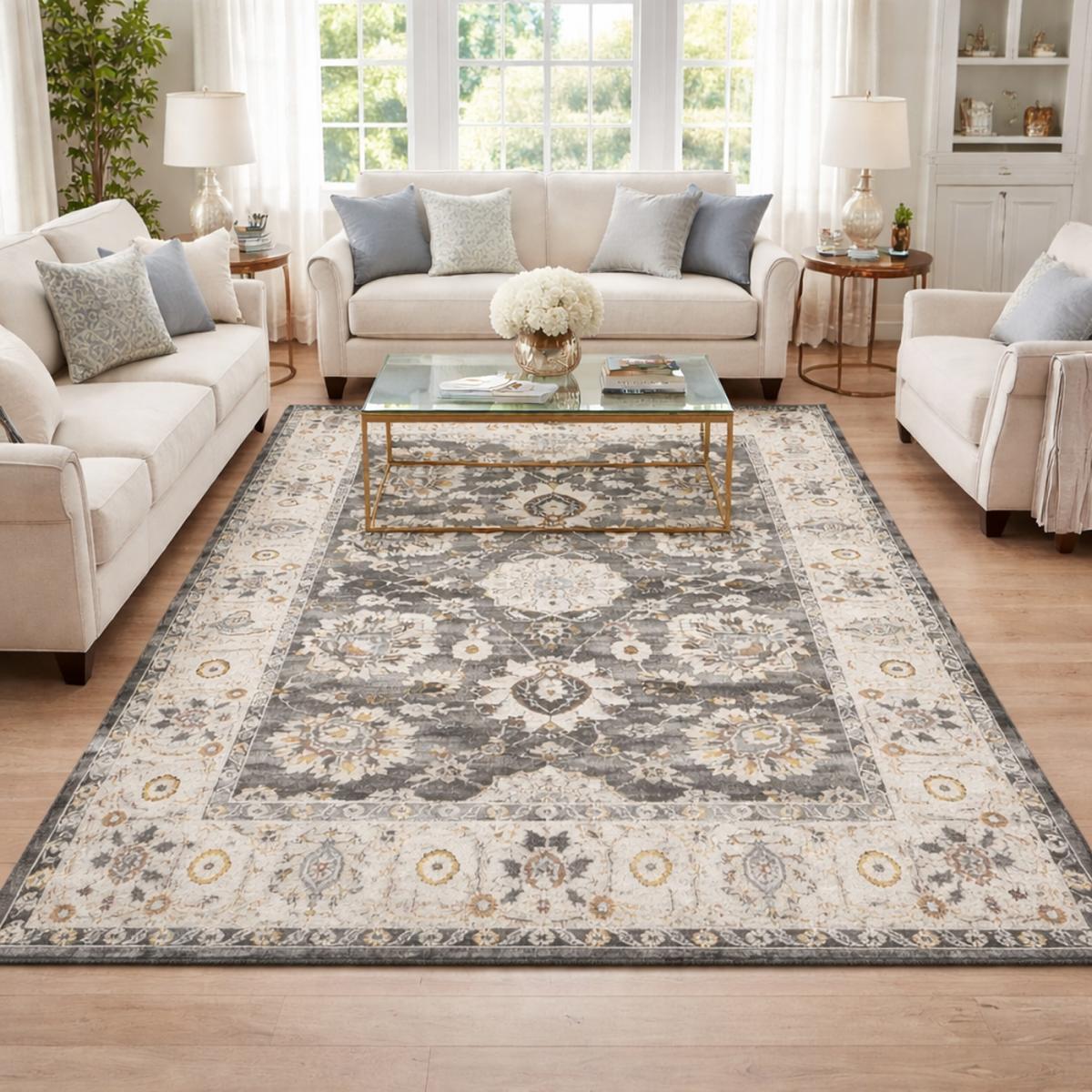 Tapis d'orient, motif oriental en relief, style authentique — vue 3