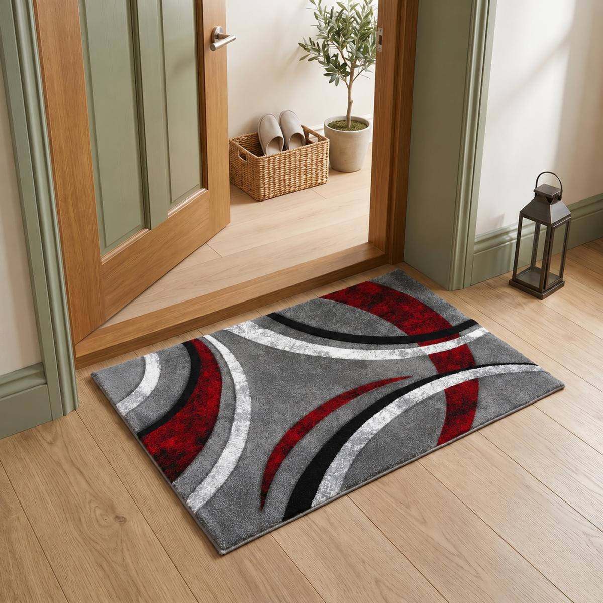 Tapis salon LYN8 HAVANA P en polypropylène doux et soyeux — vue 3