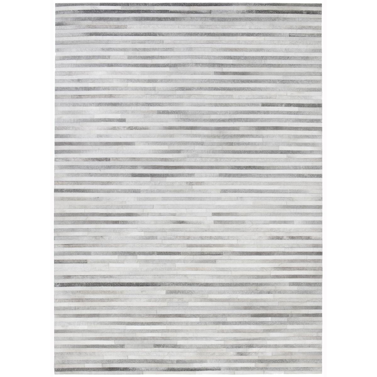 Tapis peau de vache MADA, kilim fait main