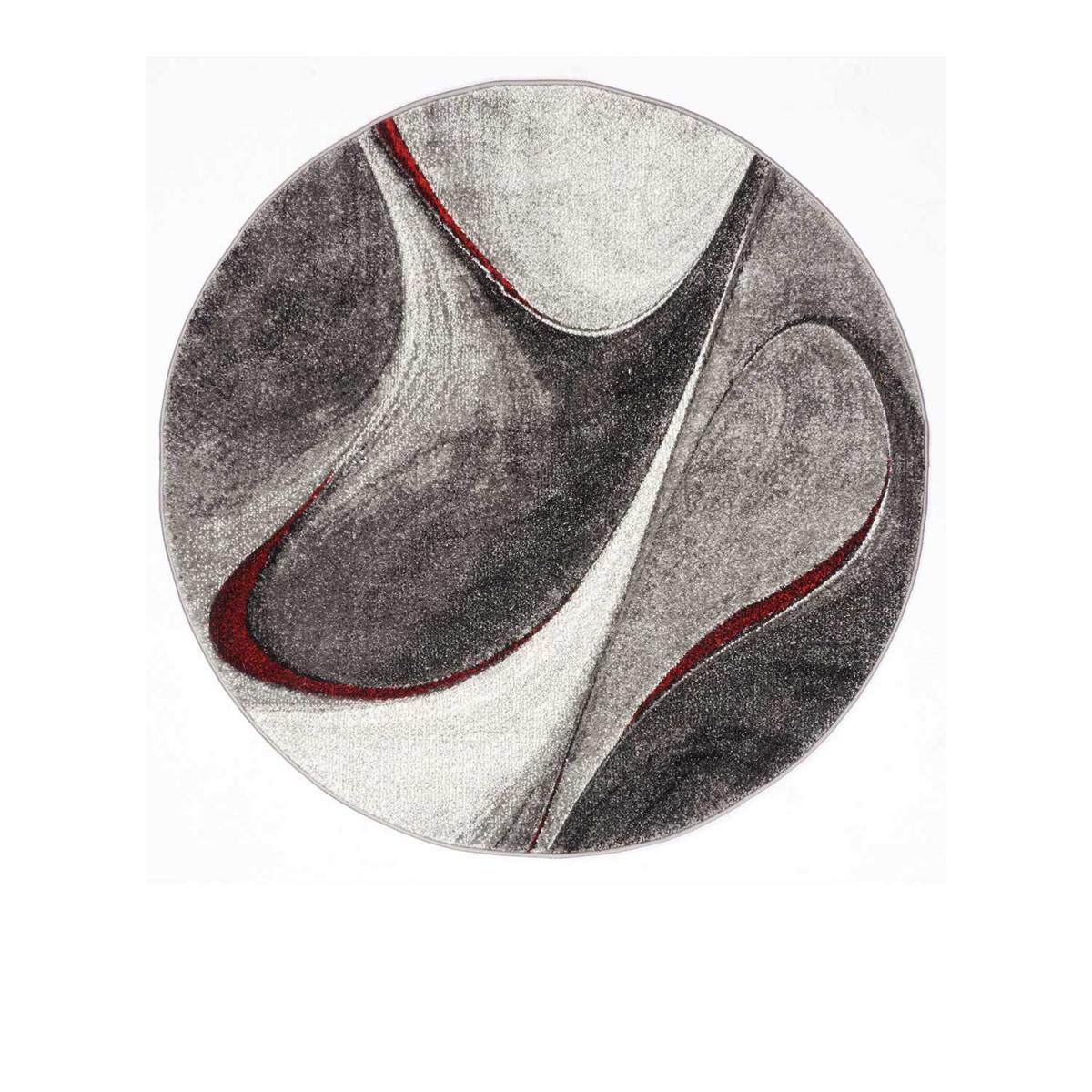 Tapis salon et chambre tissé Motif rond GARCA — vue 5