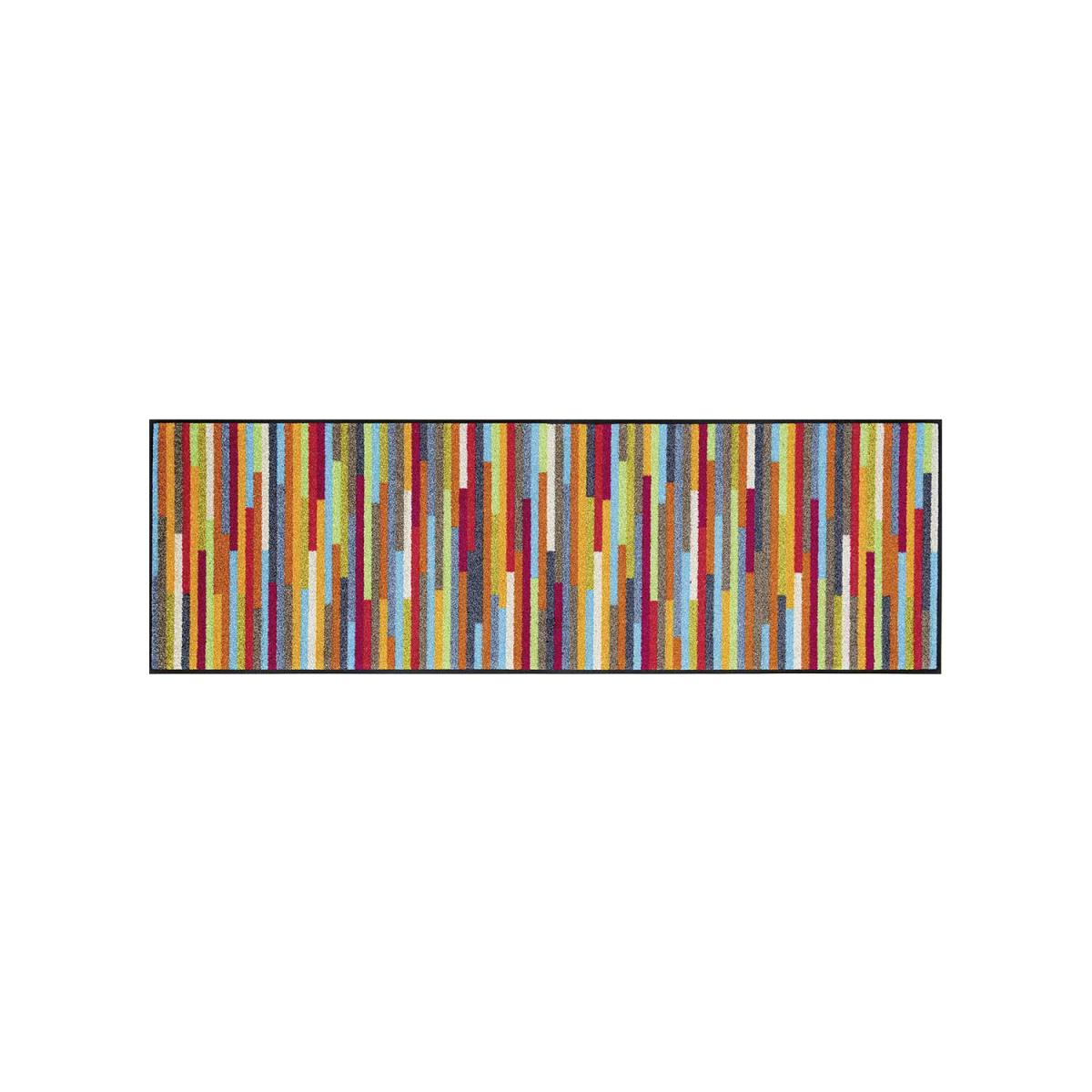 Paillasson tissé motif géométrique MIKABO