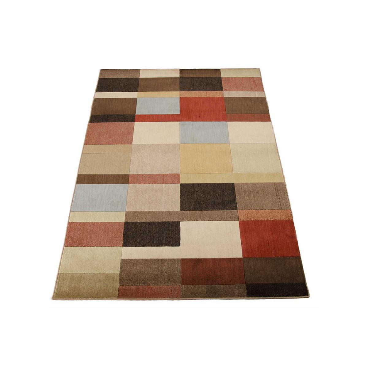 Tapis salon et chambre tissé motif seventies PADRIAN — vue 5