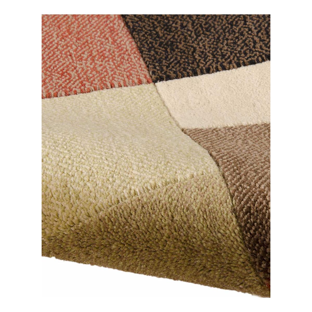 Tapis salon et chambre tissé motif seventies PADRIAN — vue 4