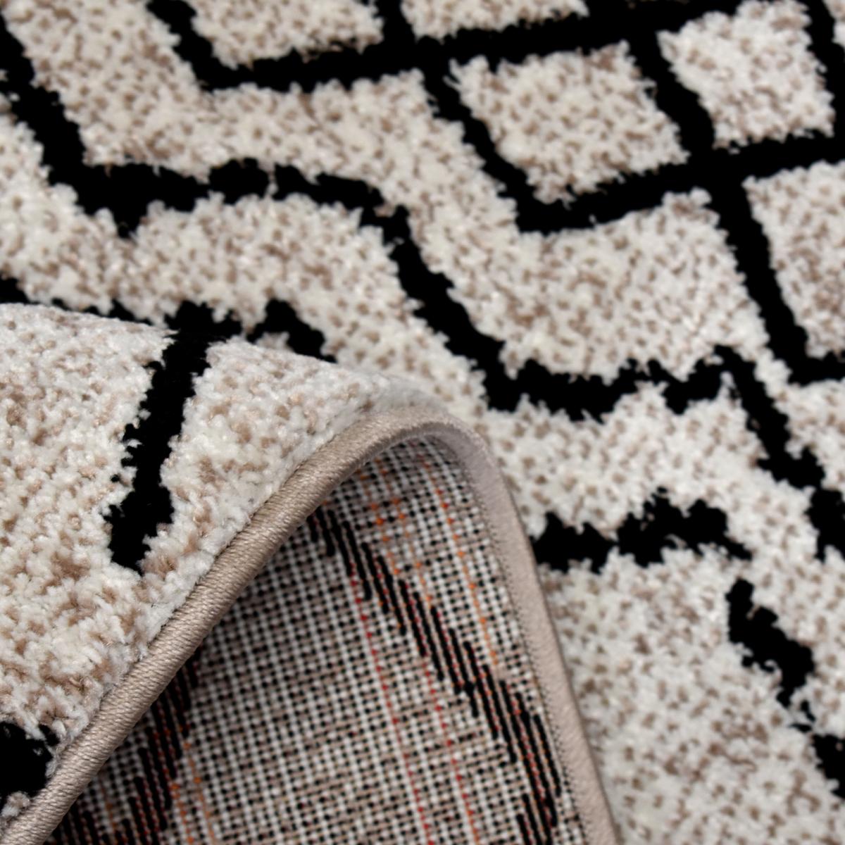 Tapis salon et chambre tissé motif berbère MO 83 — vue 5