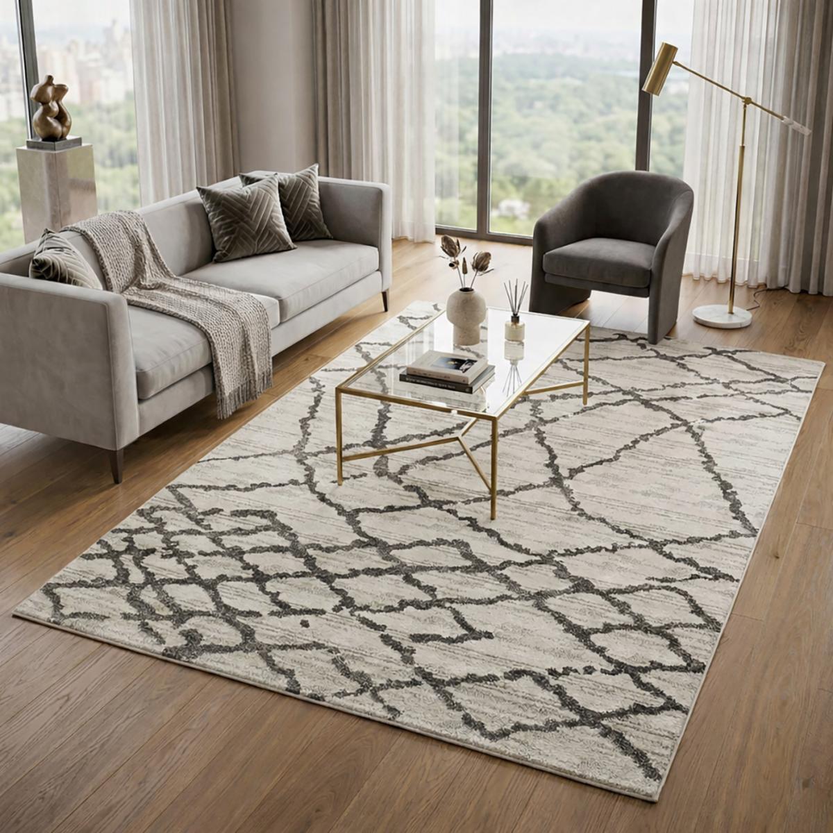 Tapis berbère tissé motif ethnic NALIFO — vue 3