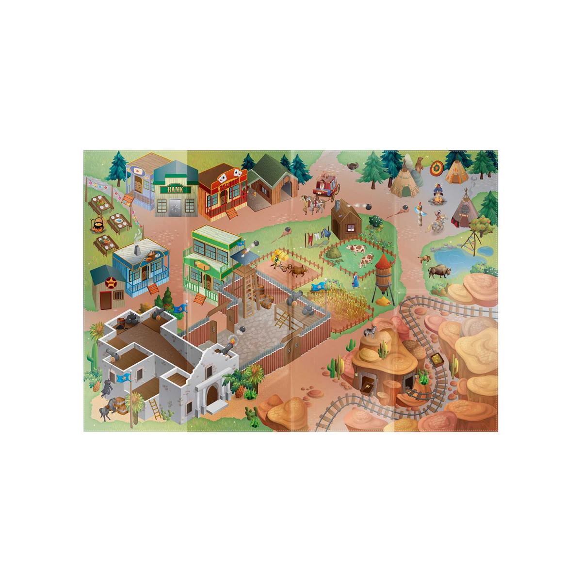 Tapis enfant tissé NAPPE ALAMO