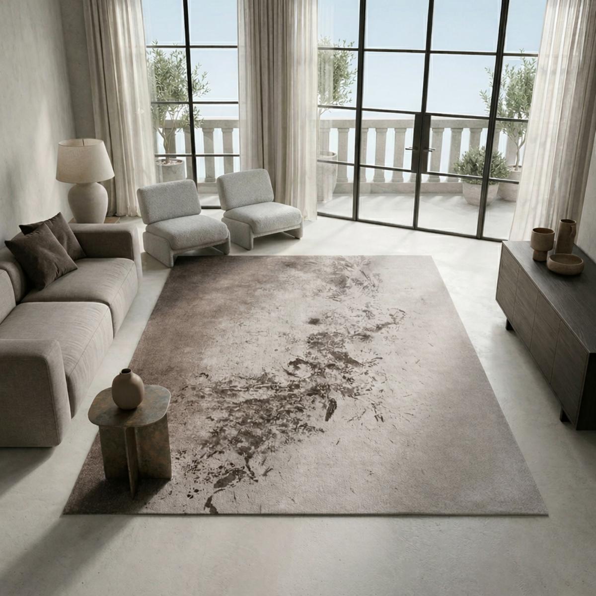 Tapis salon NOLTA , tapis en coton — vue 3