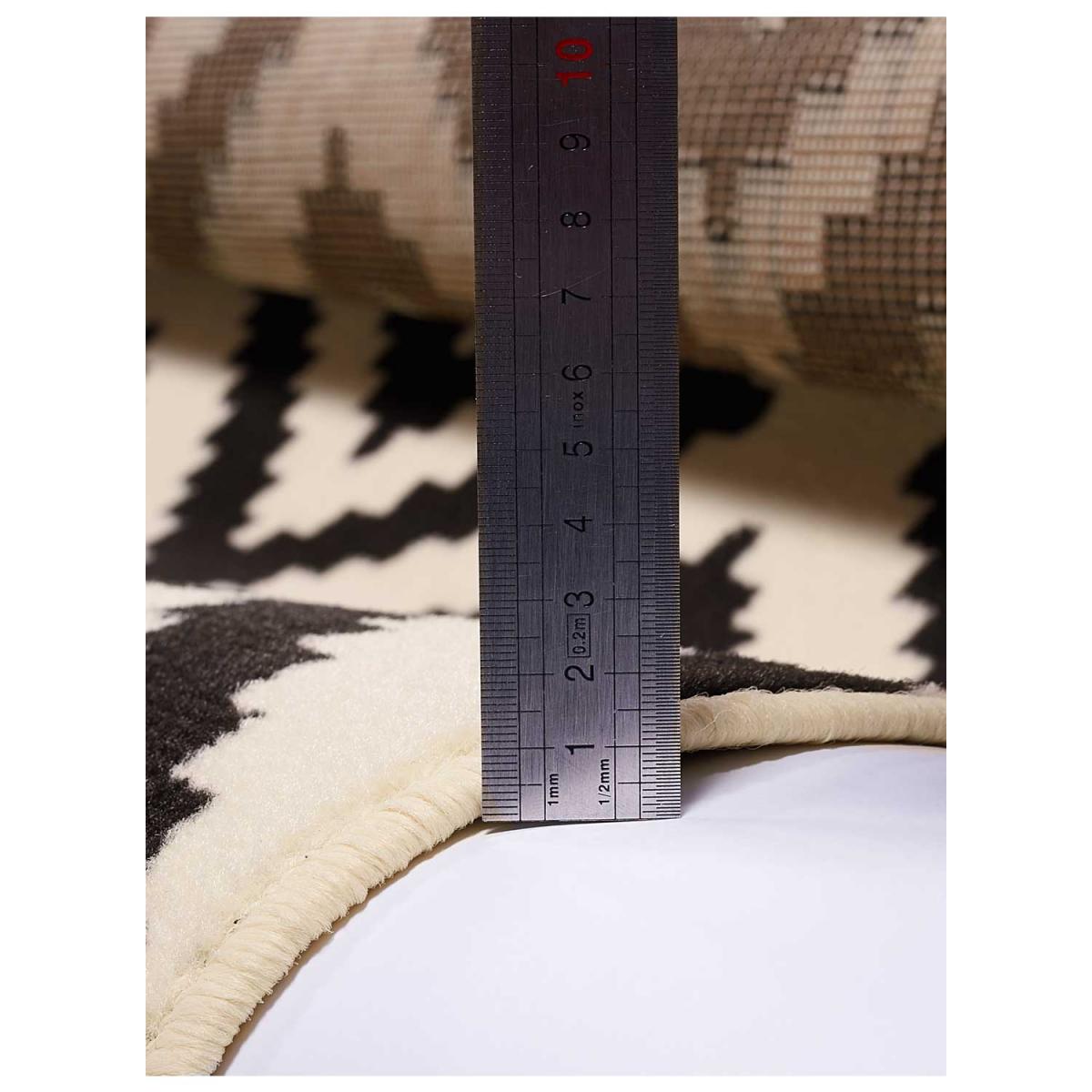 Tapis salon et chambre tissé motif géométrique ORMA — vue 6