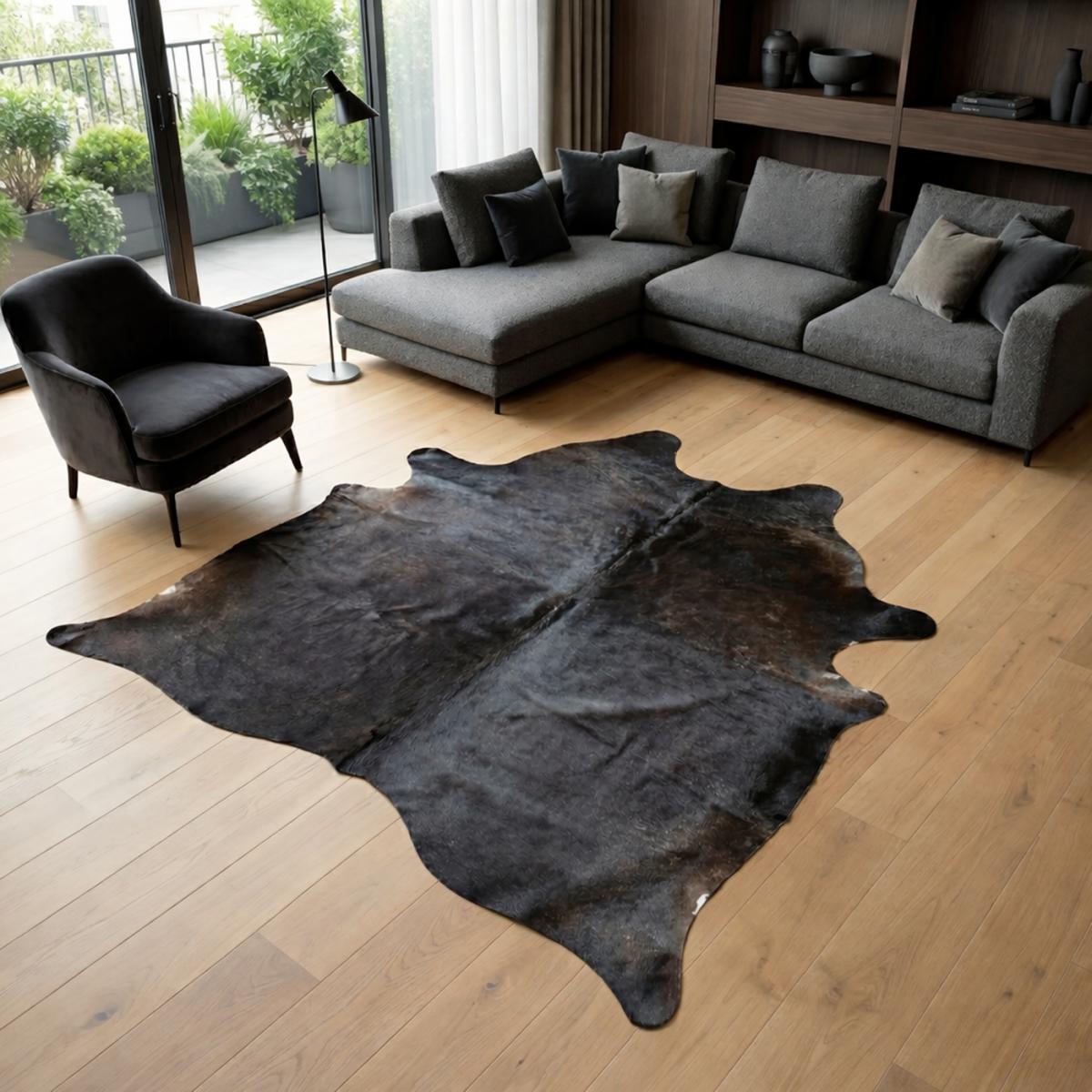 Tapis peau de vache kilm fait à la main — vue 3