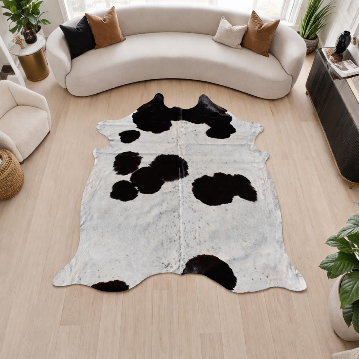 Tapis peau de vache kilm fait à la main — vue 3