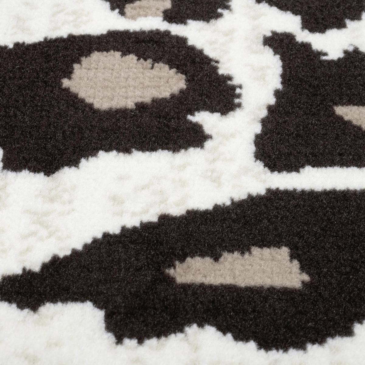 Tapis couloir LYN1 LEOPARD Beige et marron motif félin tacheté — vue 6