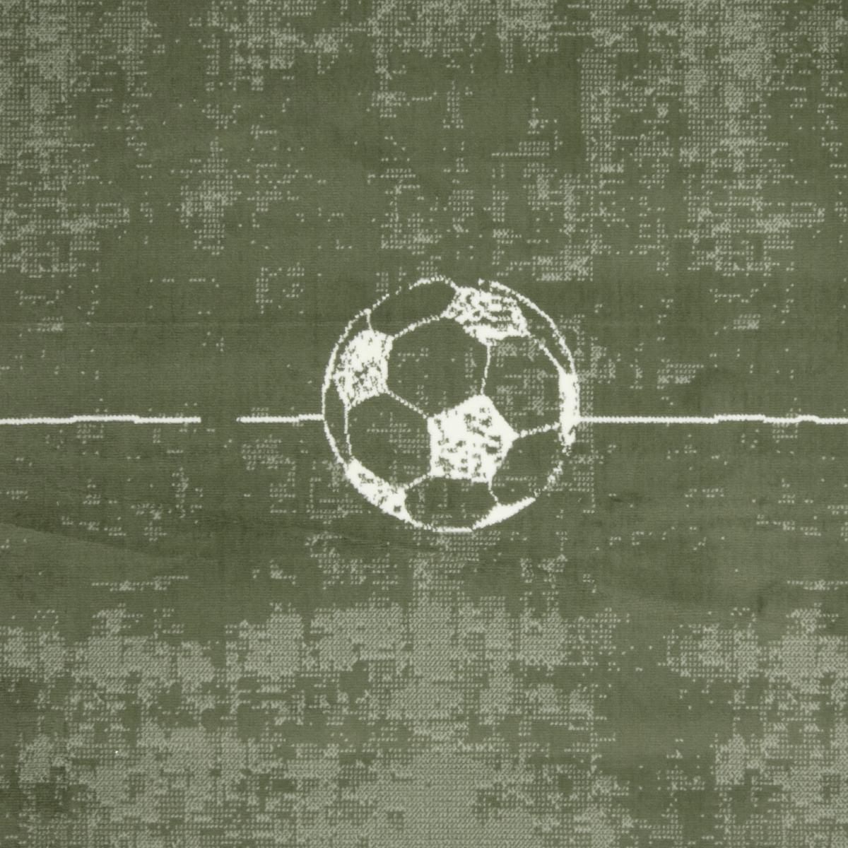 Tapis enfant motif terrain de football, ludique et sportif — vue 5