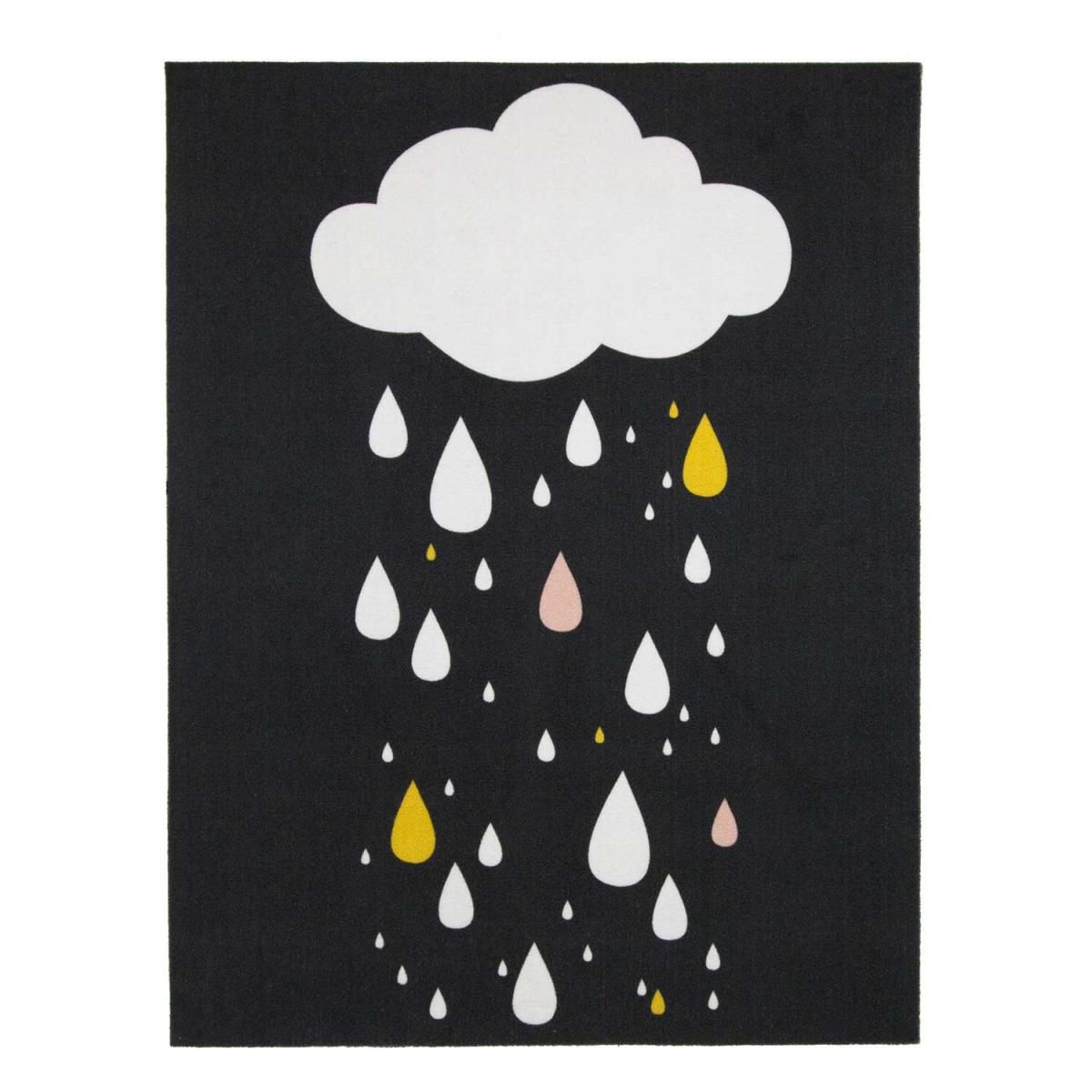 Tapis enfant tissé RAINDROPS
