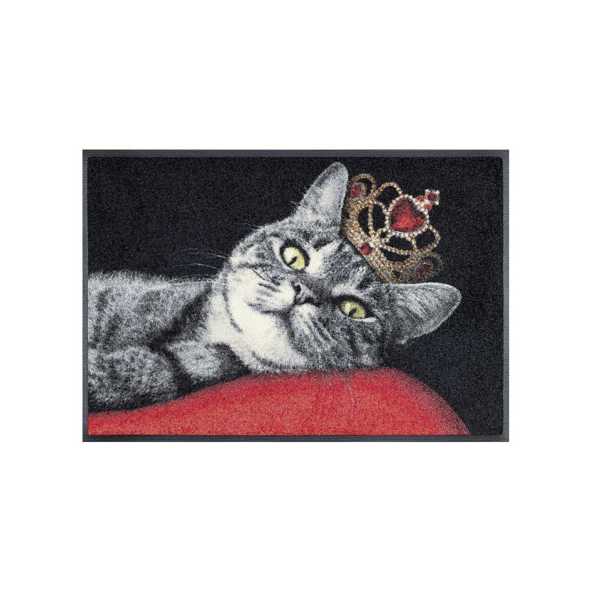 Paillasson tissé motif animaux ROYAL CAT
